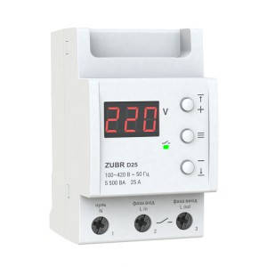 

Реле контроля напряжения Zubr D25 (D25)