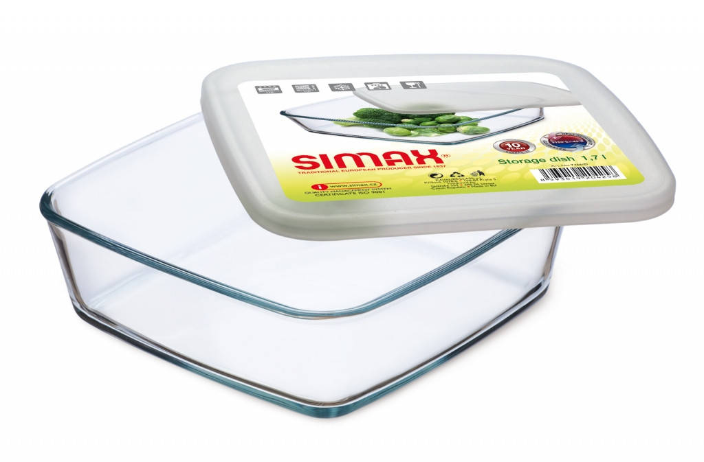 

Форма для запекания стеклянная квадратная Simax (Симакс) 21x21 см (s7466), Прозрачный