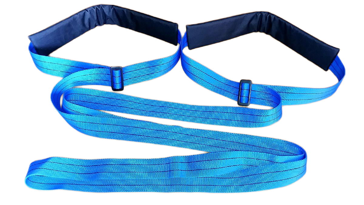 

Ремень такелажный для переноса мебели (пояс грузчика 1 шт) 05-210002, Синий