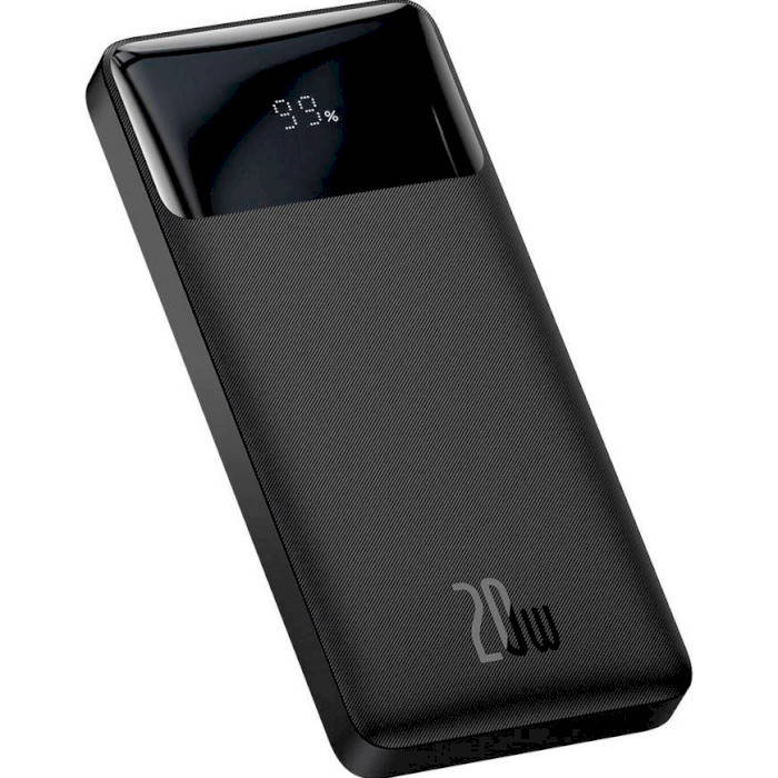 

Внешний аккумулятор Baseus Bipow Digital Display 20W 10000 mAh Black Power bank портативная батарея