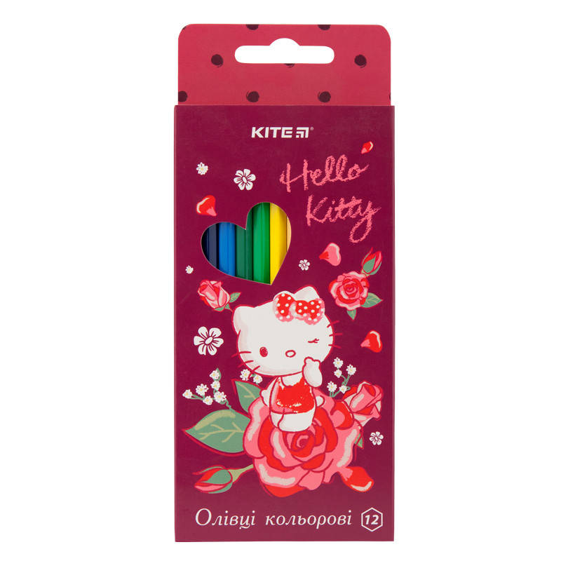 

Карандаши цветные Kite Hello Kitty 12 цветов HK19-051