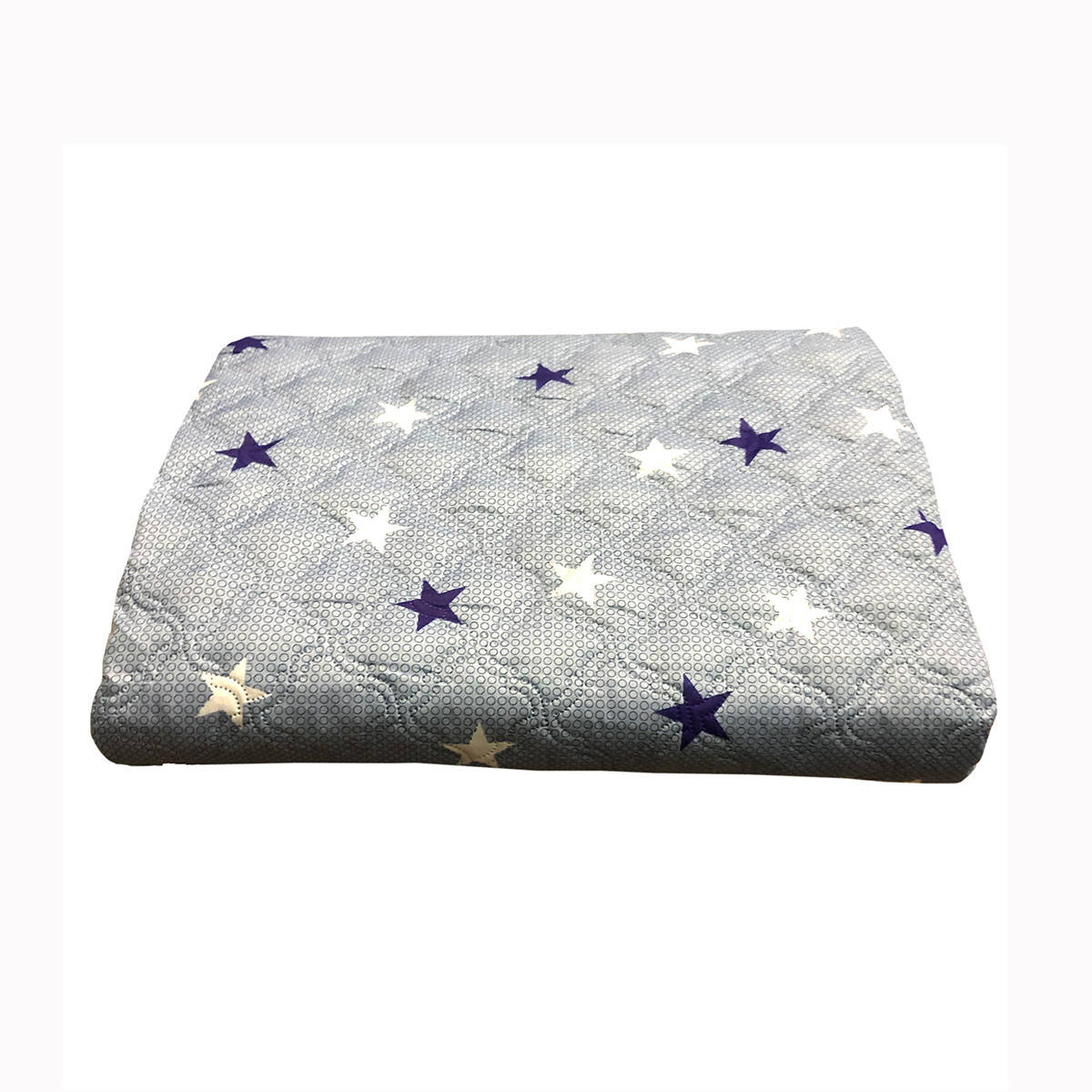 

Летнее одеяло покрывало евро размер, 195/205, Синий