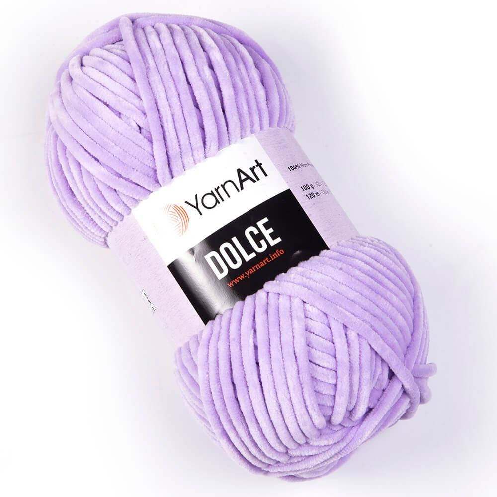 

Пряжа YarnArt Dolce 744 сирень