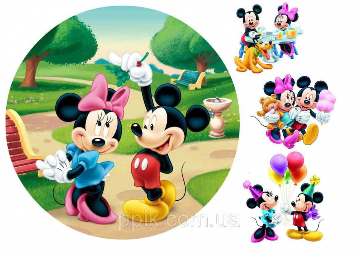 

Вафельная картинка Микки Маус 6