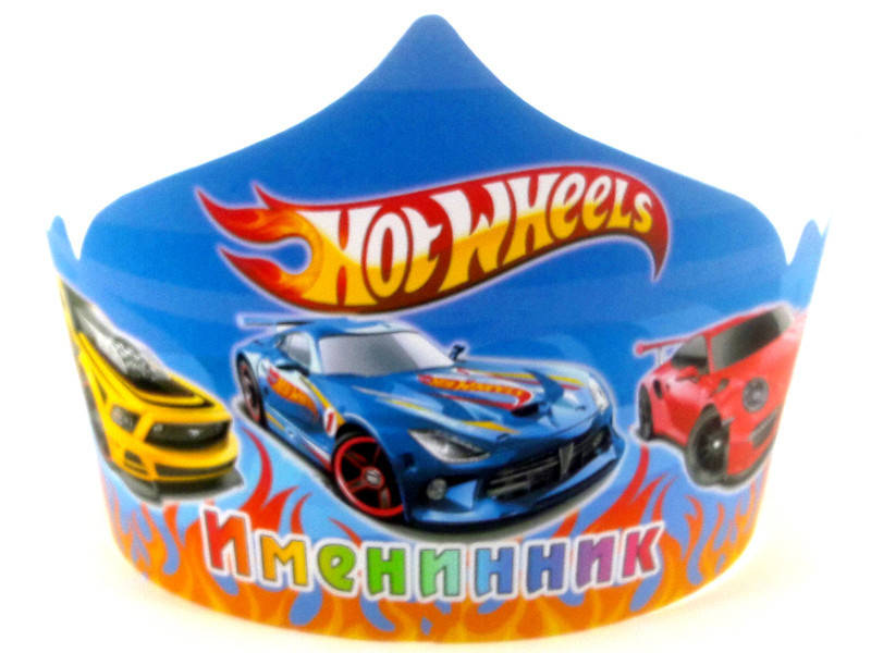 

Корона "Хот Вилс" картонная тематическая детская (малотиражное издание) Русский