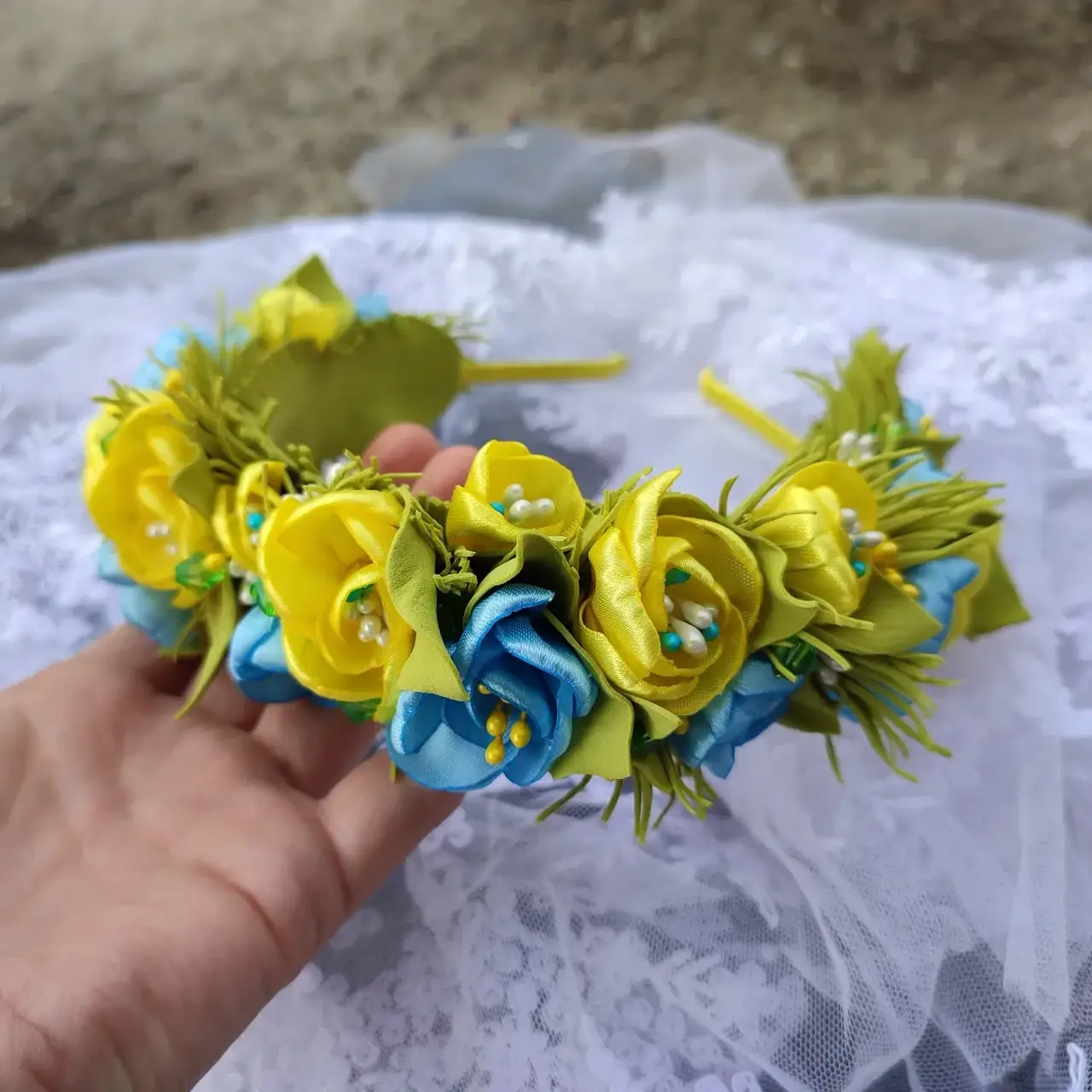 

Украинский венок для волос