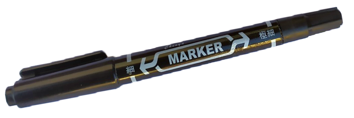 

Маркер перманентний чорний 11*140 мм