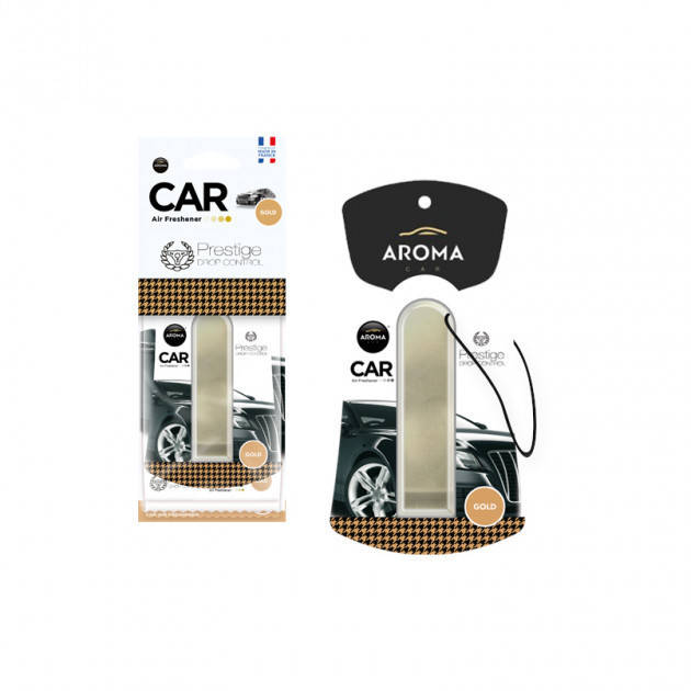 

Ароматизатор Aroma Car Prestige Drop Control Gold (83205)