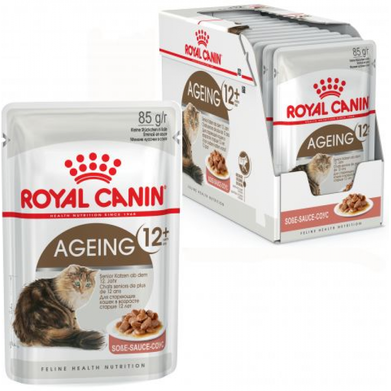 

Royal Canin (Роял канин) AGEING +12 консервы для кошек старше 12 лет 12шт по 85г