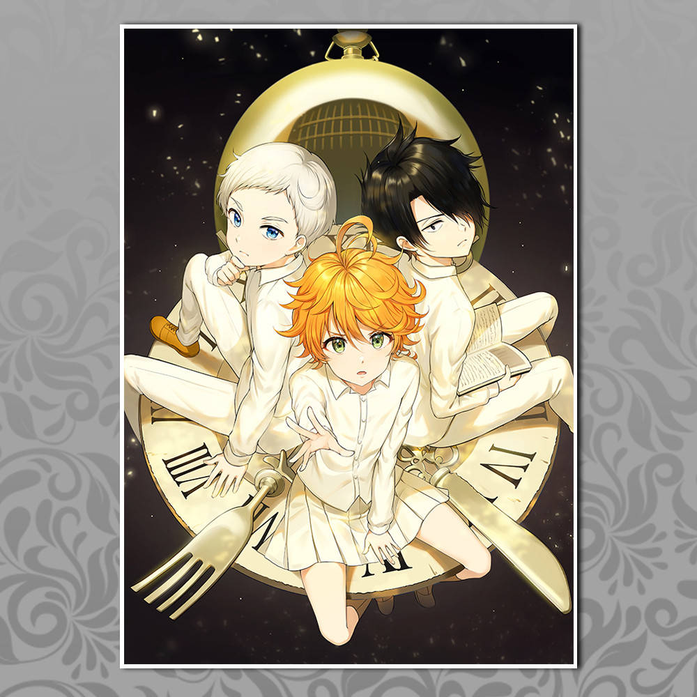 

Плакат Аниме The Promised Neverland ( Обещанный Неверленд ) 012