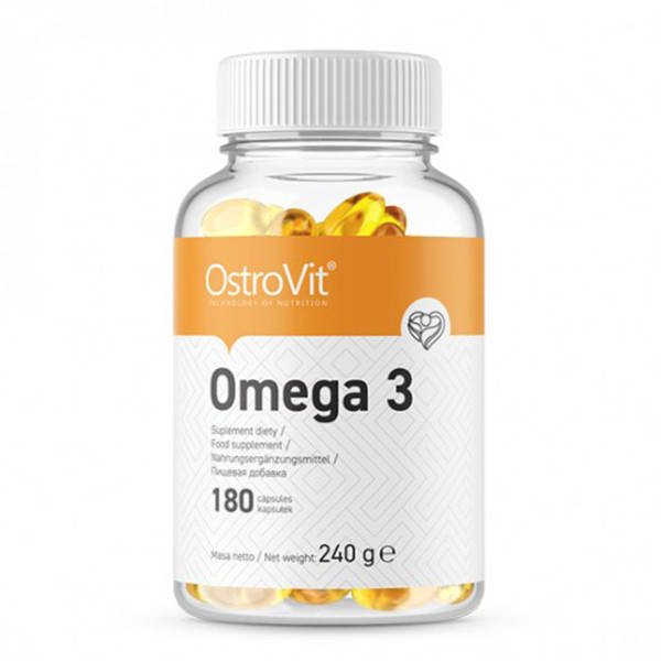 

Жирные кислоты OstroVit Omega 3, 180 капсул
