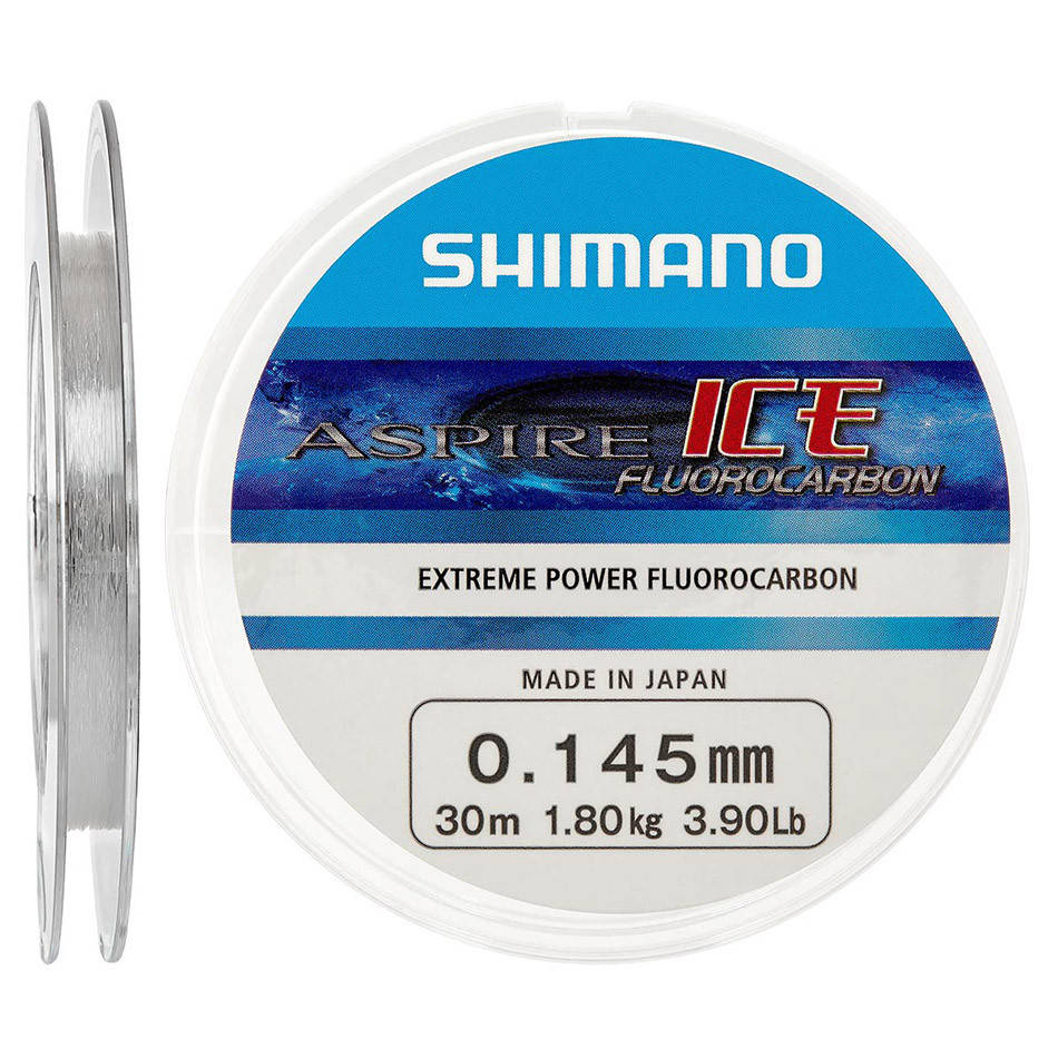 

Флюорокарбон Shimano Aspire Fluoro Ice 30m 0.165mm 2.0kg, Прозрачный