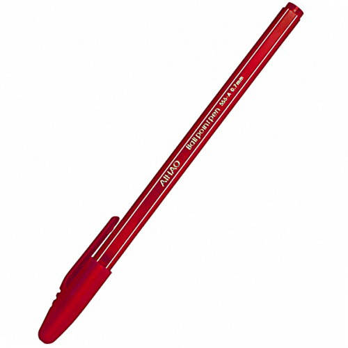 

Ручка шариковая Aihao AH-555, красная
