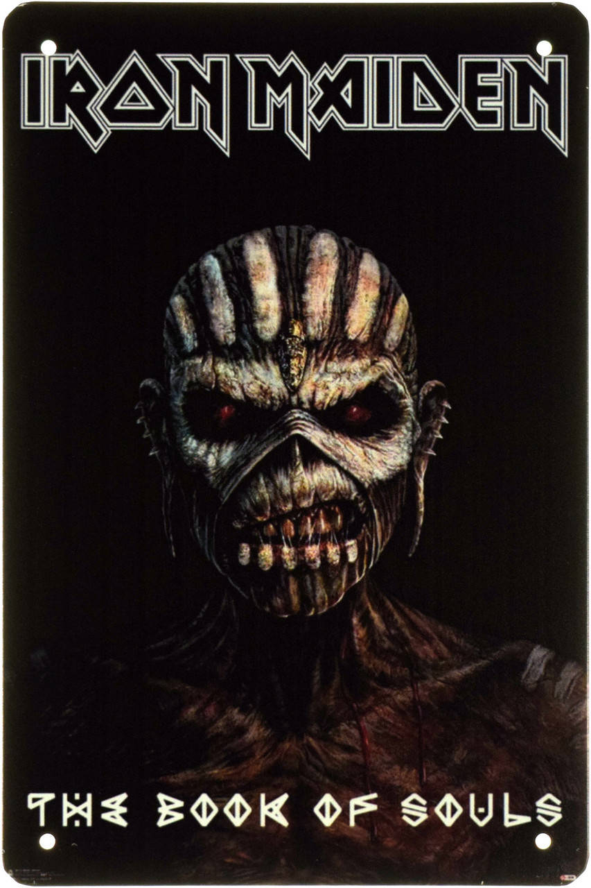 

Металлическая табличка "Iron Maiden (The Book of Souls)" (ms-103407)