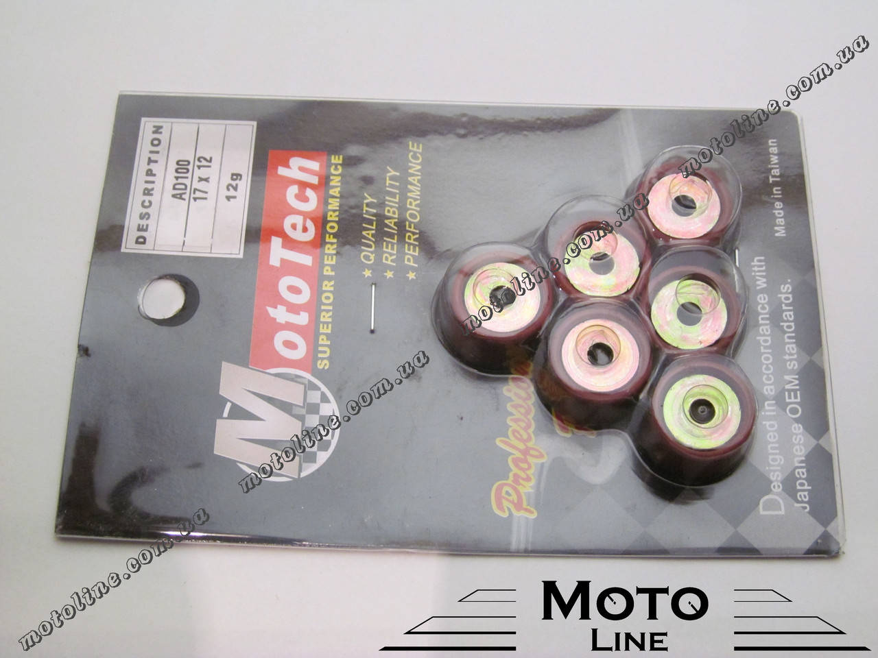 

Ролики вариатора Suzuki Address AD-100 17*12 12 g (TW) M-T Superior