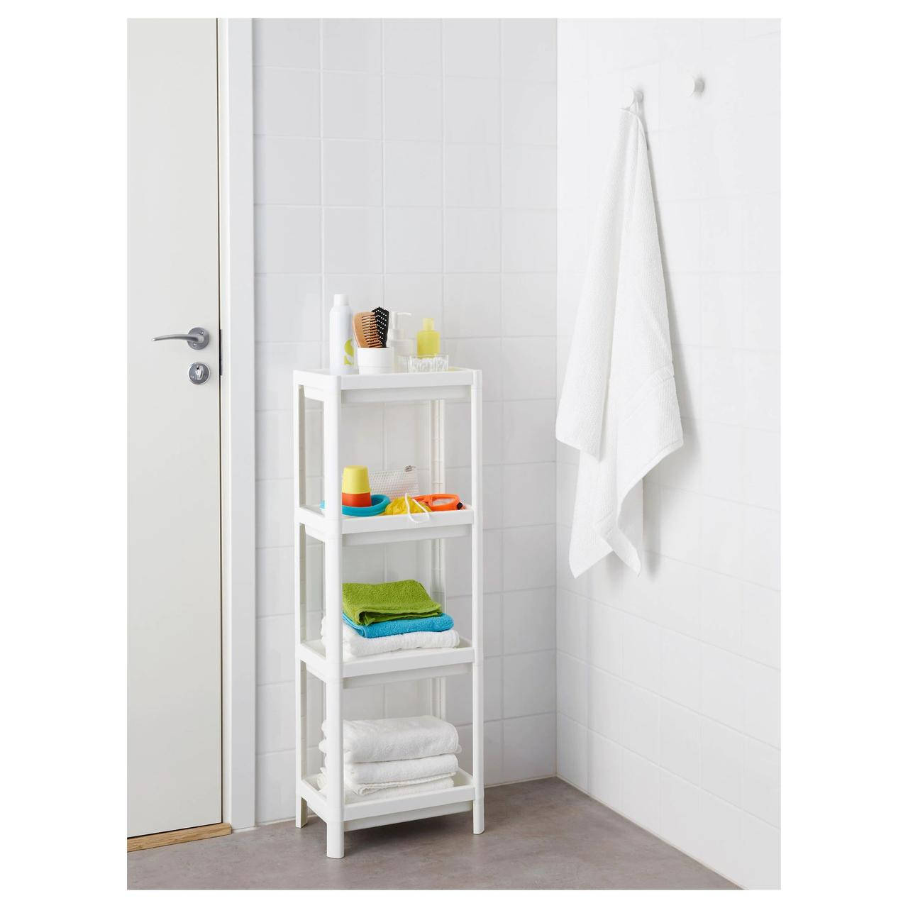 

Стеллаж IKEA VESKEN ВЕСКЕН белый 403.078.66