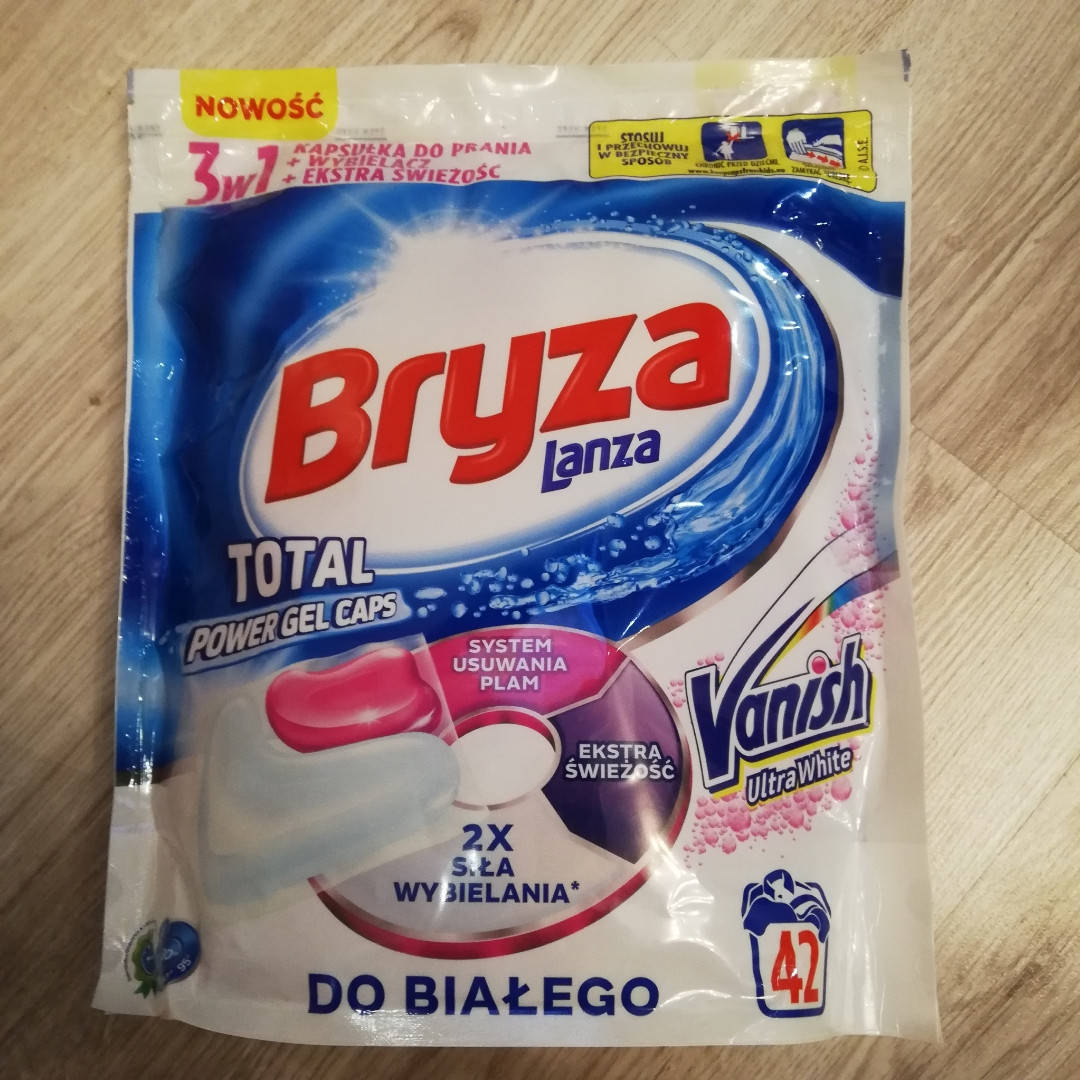 

Гель-капсулы для стирки Bryza Vanish Ultra White для белого, 42 шт