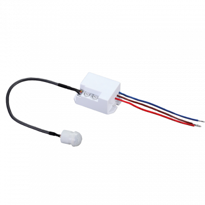 

Датчик движения внешний встроенный ЕВРОСВЕТ SP-01 120°/360° Белый