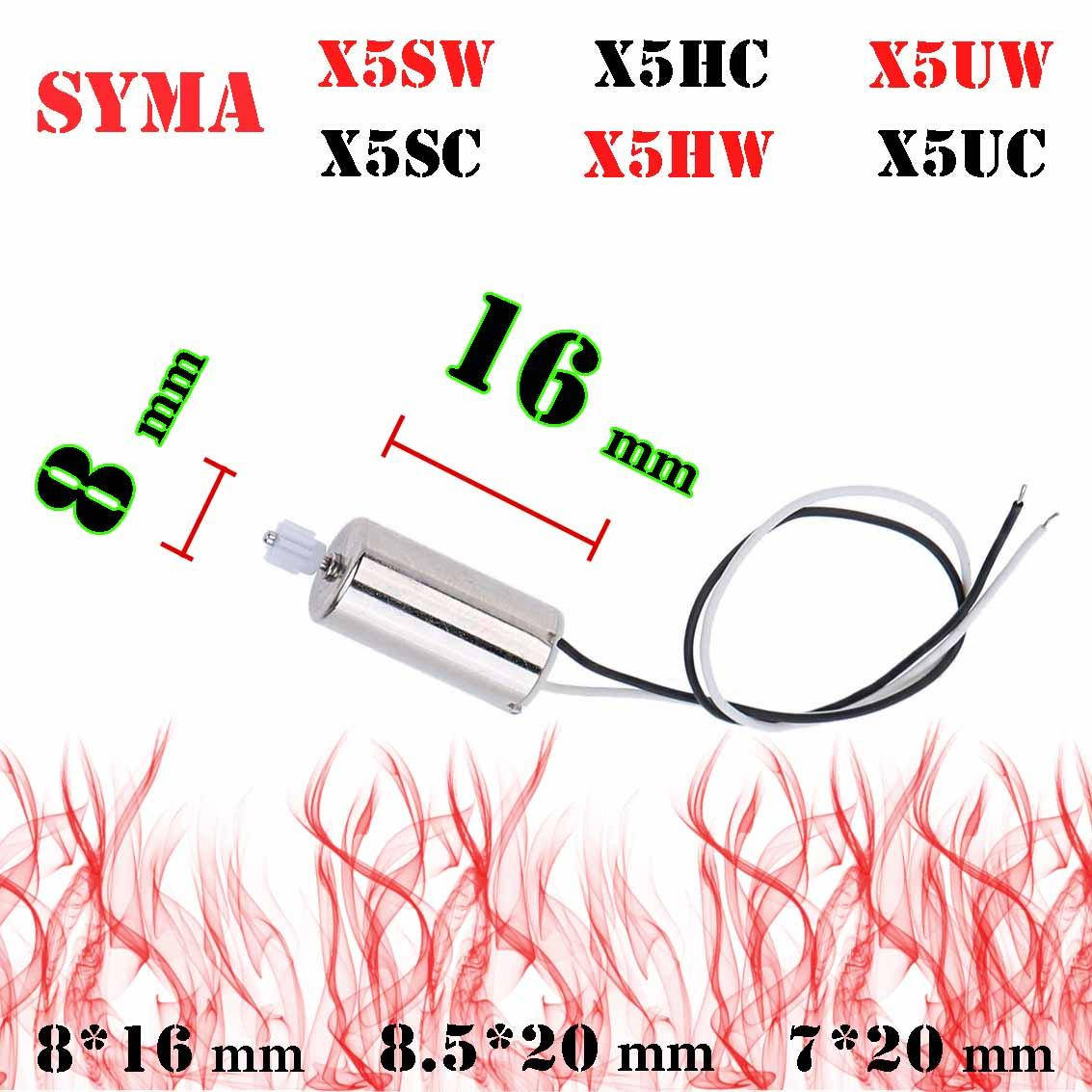 

Мотор двигатель для квадрокоптеров SYMA X5S X5SC X5SW X5HC X5HW X5UC X5UW