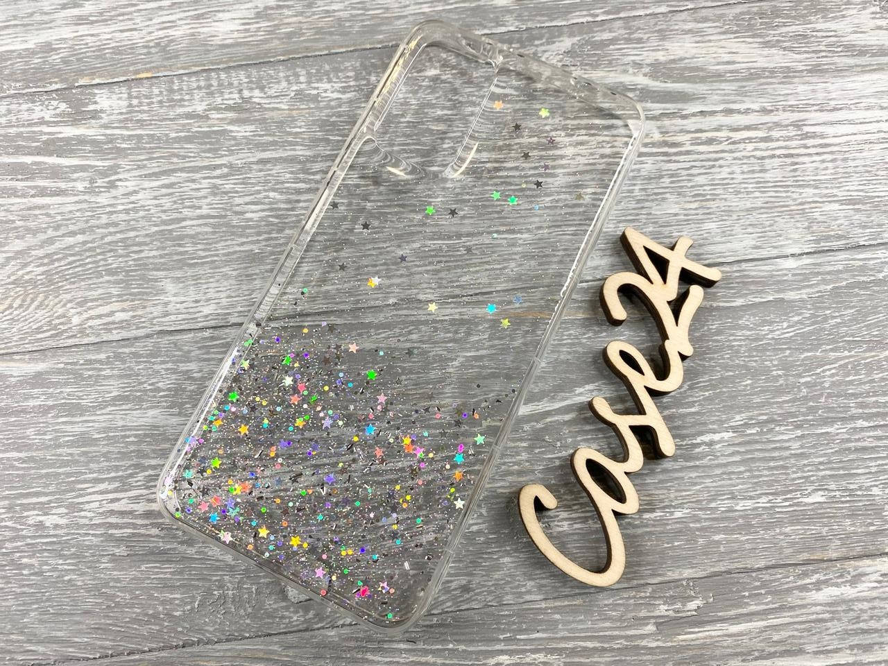 

TPU чехол Star Glitter для Xiaomi Poco M3 прозрачный, Разные цвета