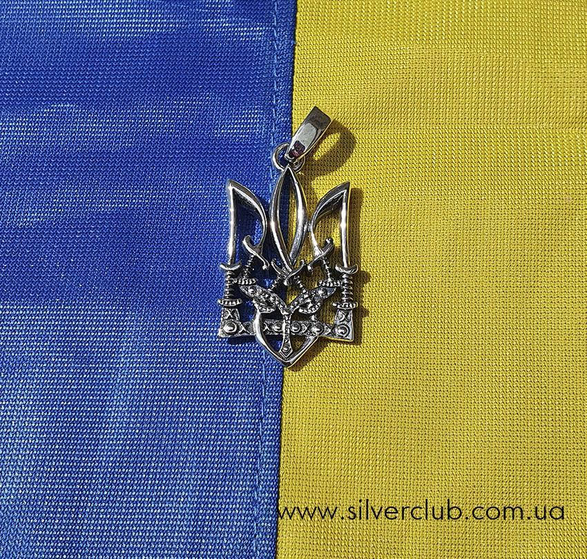 

Большой кулон герб Украины