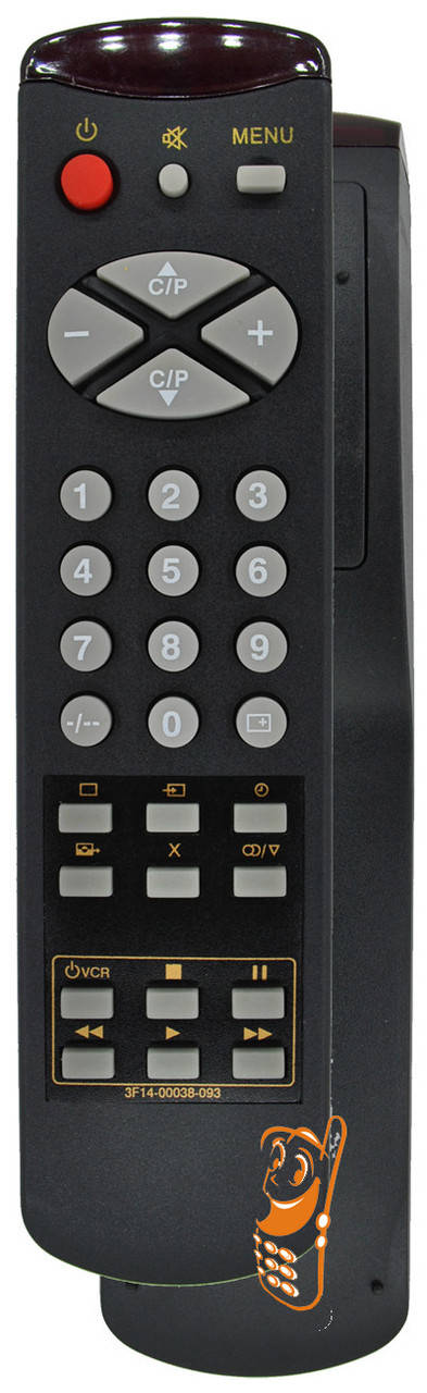 

Пульт Samsung 3F14-00038-093 (TV/VCR) - пульт для телевизора Samsung, Черный