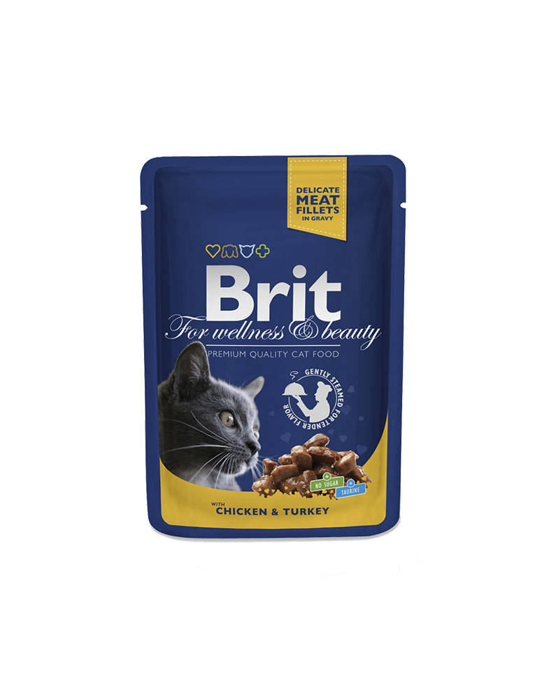 

Brit Premium Cat Chicken & Turkey 100 г