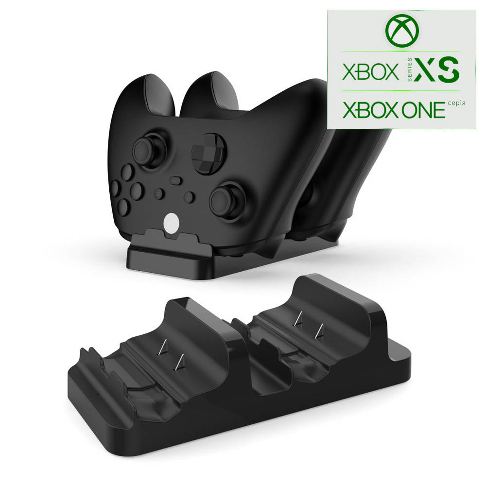 

Зарядная док станция DOBE аккумуляторные батареи 800 mAh для геймпада Xbox Series X/S, One Wireless Controller