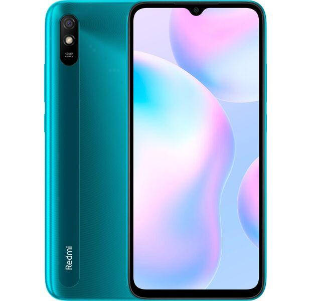 

Xiaomi Redmi 9A 4\64 GB . Peecock Green\ Sky Blue\ Black Рік гарантії.