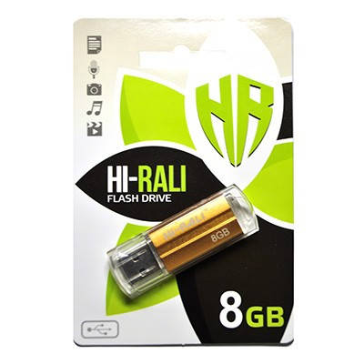

Флеш-накопитель USB 8GB Hi-Rali Corsair Series Bronze (HI-8GBCORBR)