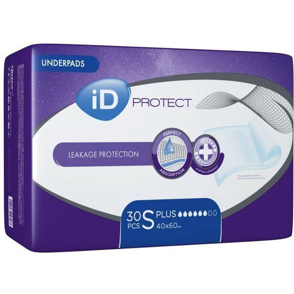 

Одноразові гігієнічні пеленки ID Protect Consumer 40x60 см Plus 30шт