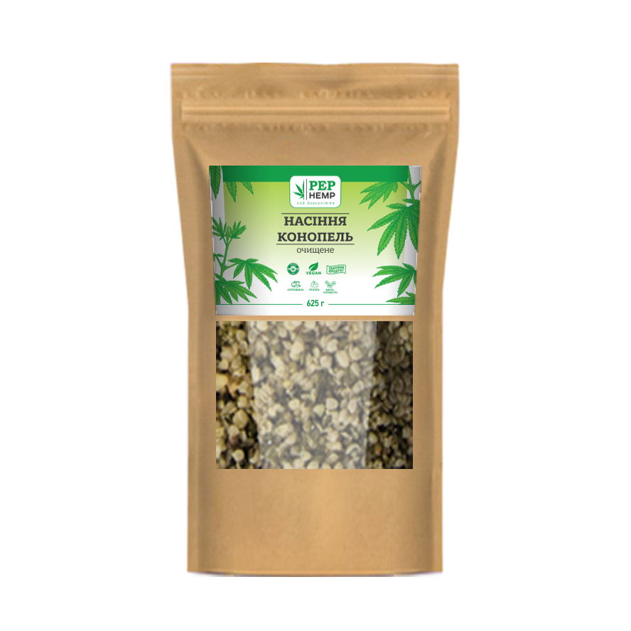 

Семена конопляные очищенные PEP Hemp (625 Г) Семена конопли