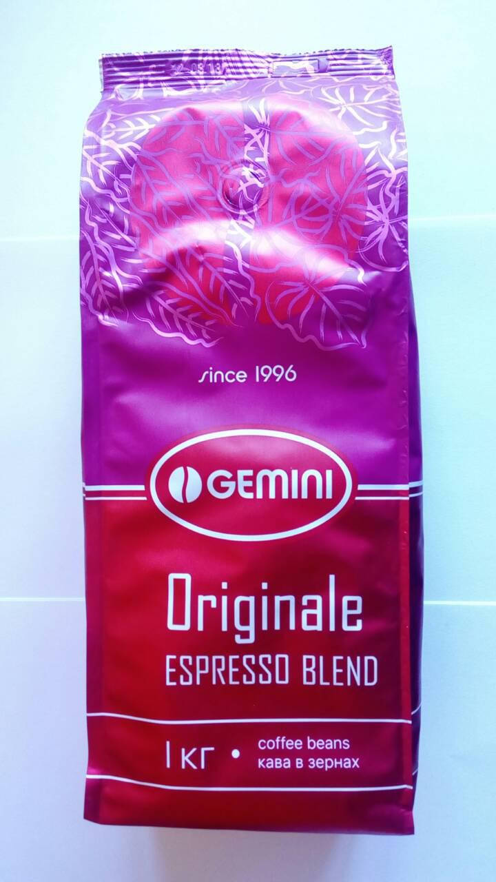 

Кофе Gemini Originale Espresso Blend в зернах 1 кг