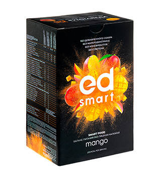 

Сбалансированное питание ,Enerdgy Diet Smart Mango , для снижения веса,7 саше по 30 гр
