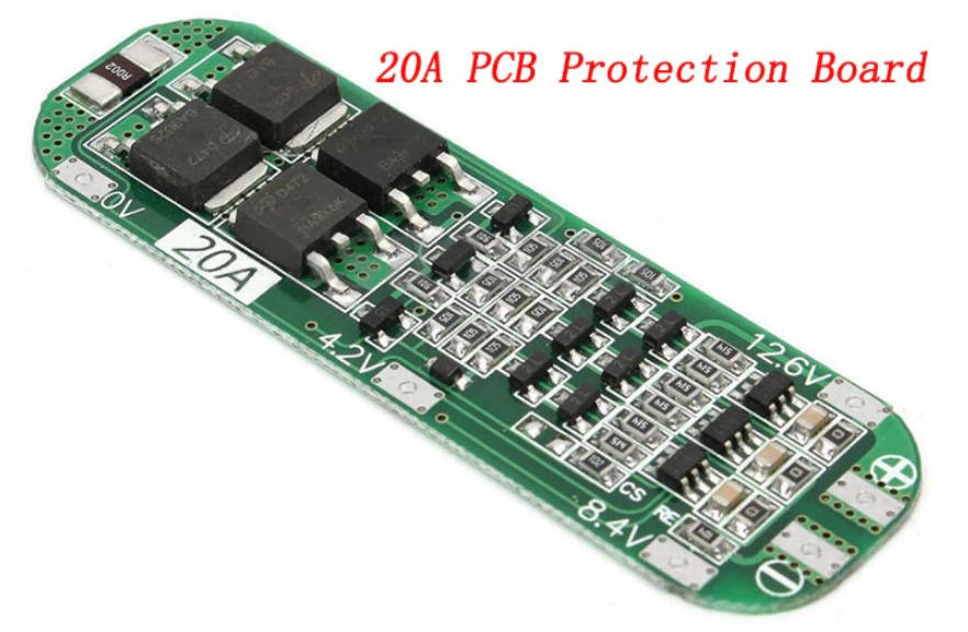 

BMS контроллер 3S Li-Ion 18650 12.6V 20A заряда/разряда