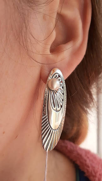 

Серебряные серьги с жемчужинкой