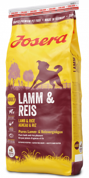 

Josera Lamb and Rice 1 кг (на вес)-корм с ягненком для собак
