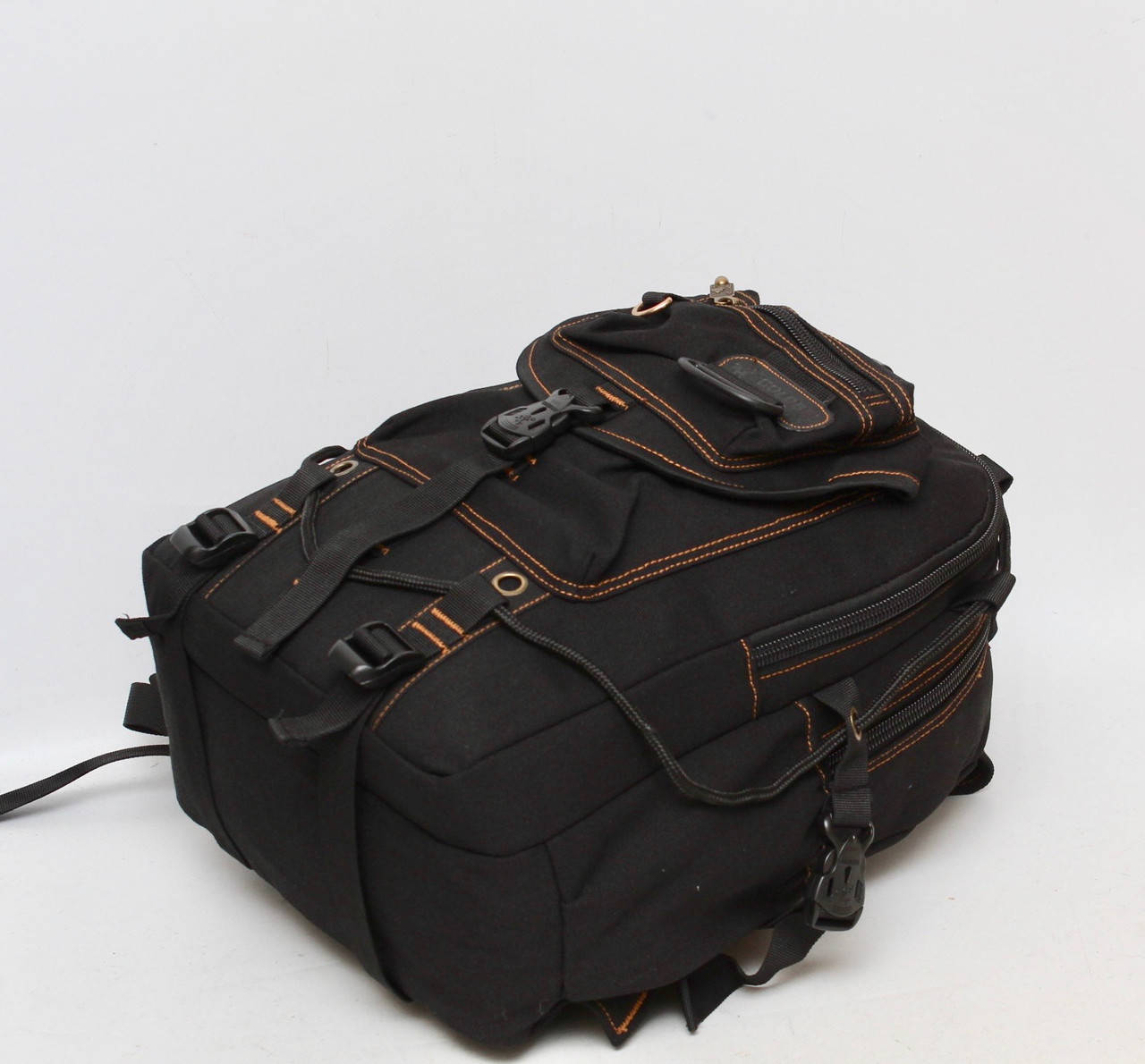 

Мужской брезентовый городской повседневный рюкзак Gold Be / GoldBe, Черный