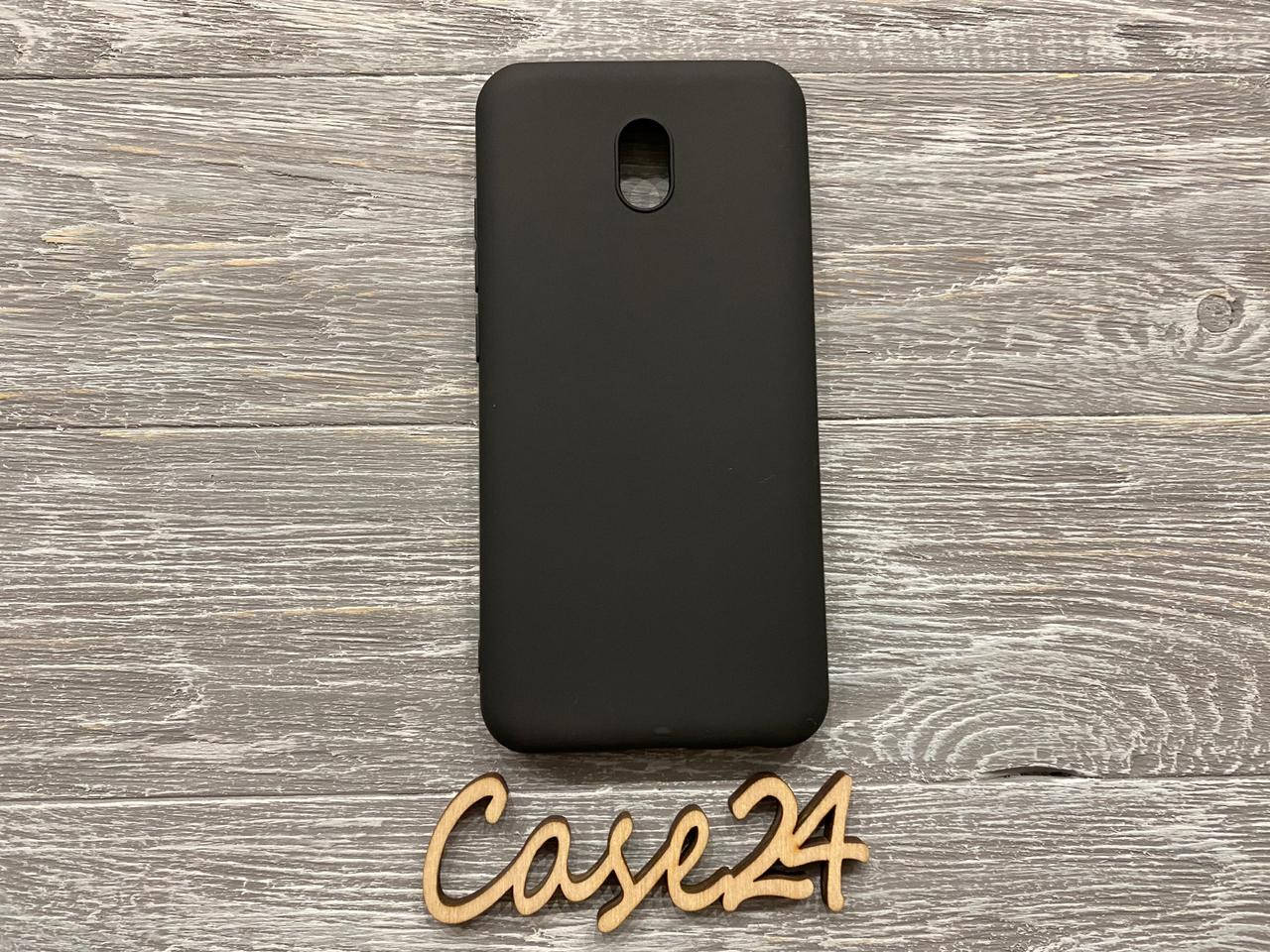 

Чехол матовый черный на Xiaomi Redmi 8A