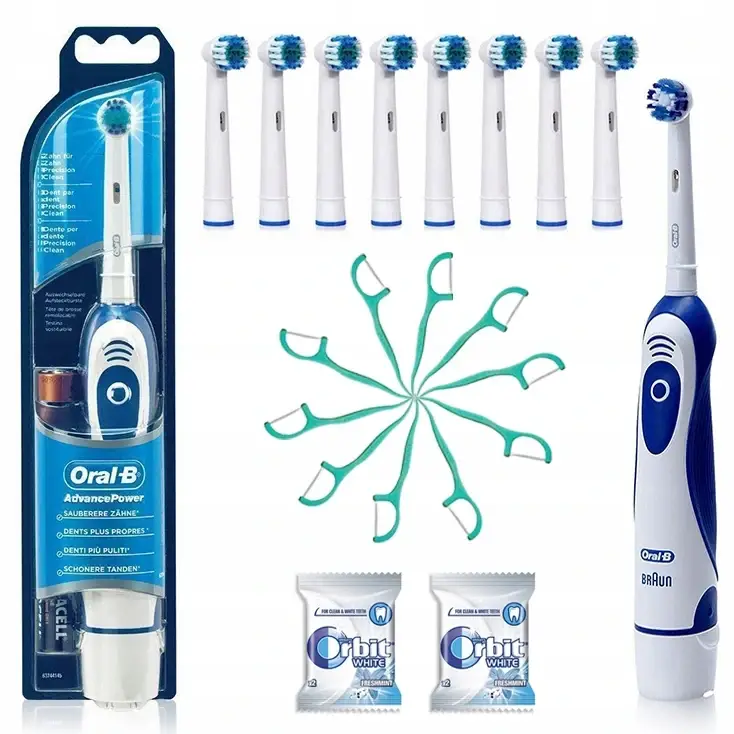 

Электрическая зубная щетка Oral-B Advance KX1514 + 8 насадок