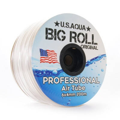 

Шланг U.S.AQUA Airline Clear прозрачный 4_6мм силиконовый usaqua-clear
