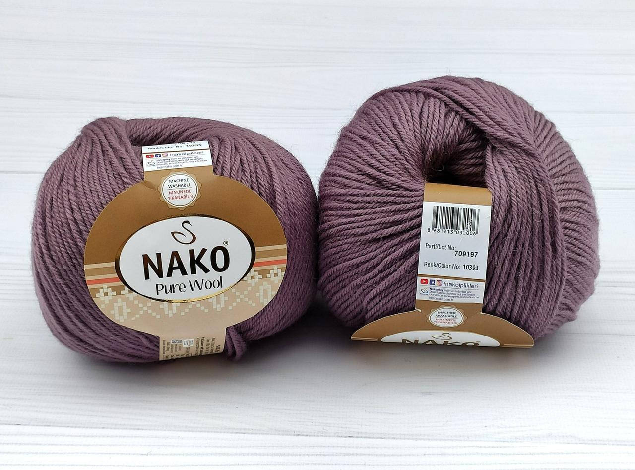

Nako Pure Wool - 10393, Серый