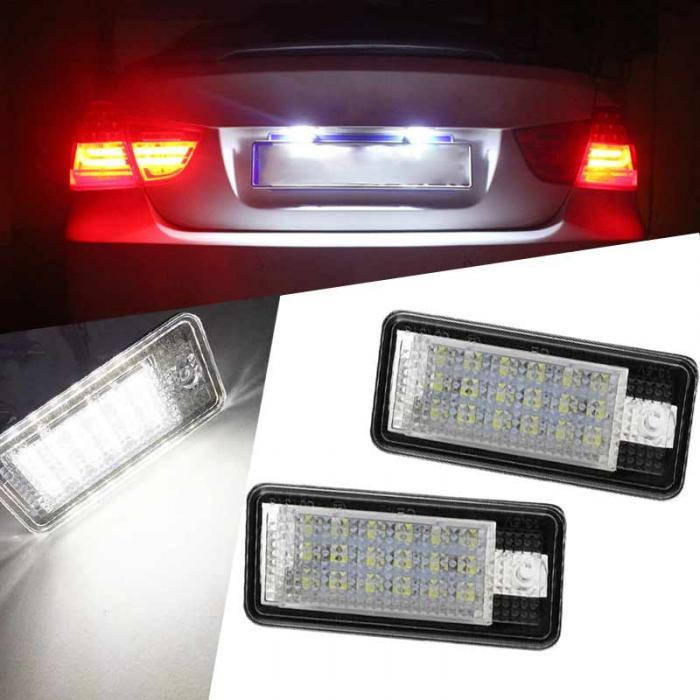 

Диодная подсветка заднего номера Audi A4 A6 A3 A8 Q7
