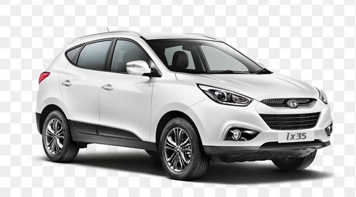 

Багажник на интегрированный рейлинг Hyundai Ix35 2009 - 2015 Kenguru