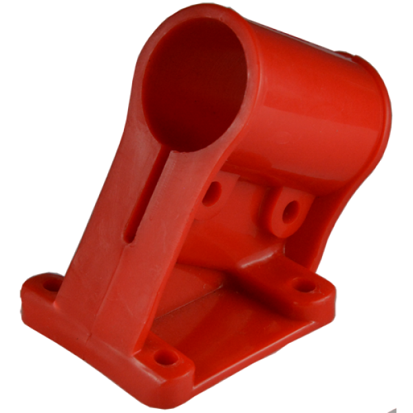 

Крепление защитного кожуха для мотокосы