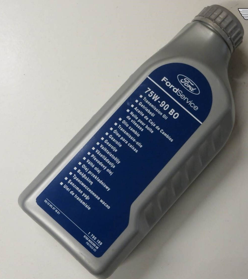 

Масло FORD трансмиссионное 75W-90 BO( 1л.) 1790199