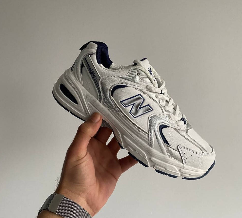 

Женские кроссовки New Balance 530 v2 White Silver (нью беланс 530, белые) 39, Белый