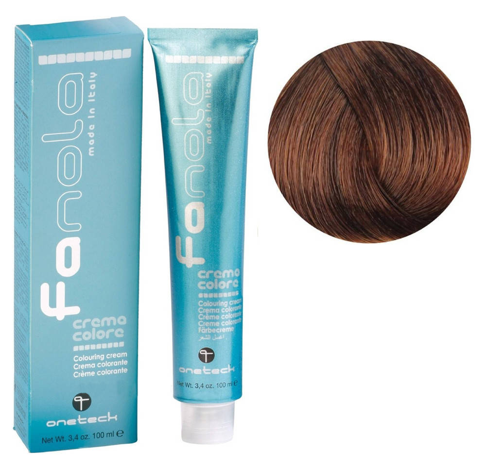 

Крем-краска для волос Fanola №7/34 Medium blonde golden copper 100 мл (3021Gu)