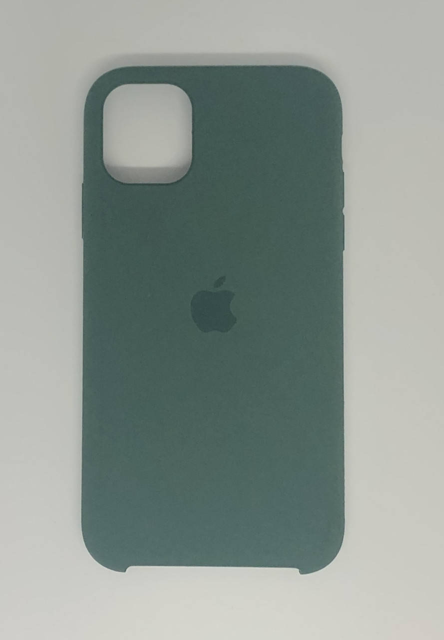 

Чехол Silicon iPhone 11 - "Pine green №58", Зелёный