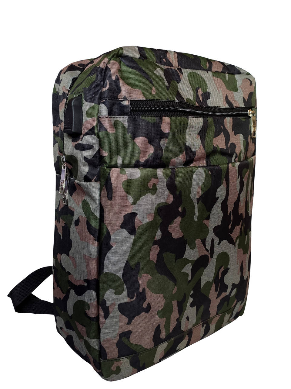 

Мужской тканевый рюкзак камуфляжный, Хаки